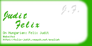 judit felix business card